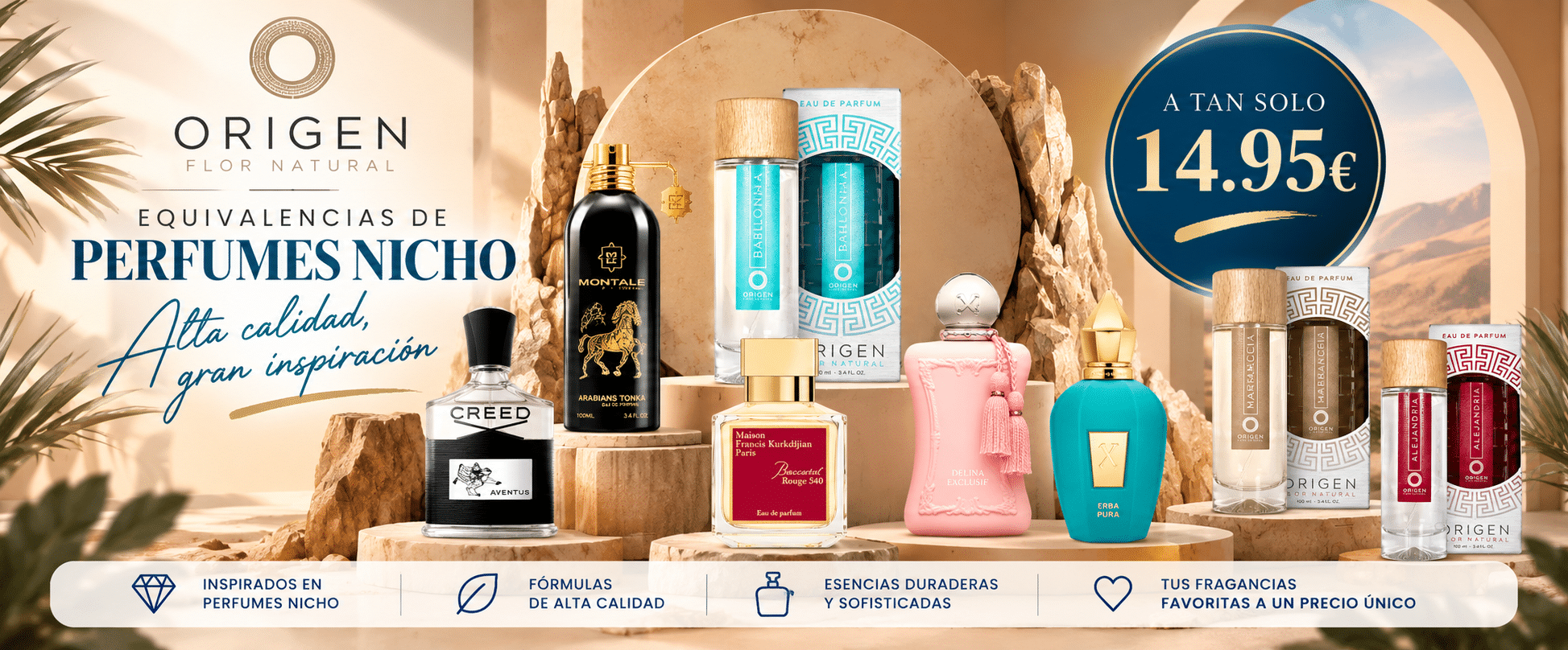 Perfumes nicho en escenario dorado (1)